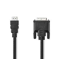 Nedis kabel HDMI-DVI stekker HDM I - DVI-D stekker 24+1P