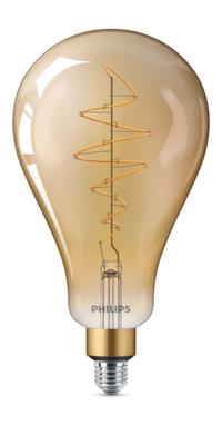 Philips Lighting 80349300 LED-lamp E27 Ballon 6.5 W = 40 W Warmwit (Ø x l) 160 mm x 293 mm Dimbaar, Filament / Retro-LED 1 stuk(s)