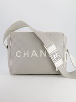 CHANEL Pre-Owned sac à bandoulière Sports Line - Gris - thumbnail