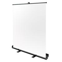 BRESSER draagbaar Roll-up Achtergrond 147 x 190 cm wit