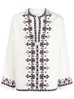 MARANT chemise à broderies - Blanc