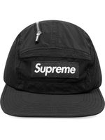 Supreme casquette à détail de zip - Noir - thumbnail