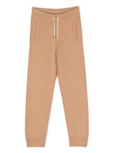 Chloé Kids pantalon de jogging à détails rayés - Tons neutres