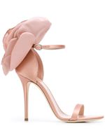 Giuseppe Zanotti sandales à appliqué fleur - Rose