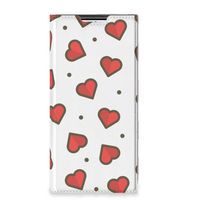 Samsung Galaxy S22 Ultra Hoesje met Magneet Hearts