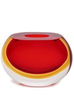 Gardeco vase 92 bicolore en verre de Murano - Rouge - thumbnail