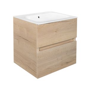 Best Design Onderkast Splash Halifax Greeploos 60x56x47 cm 2 Softclose Laden Eiken