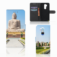 LG G7 Thinq Flip Cover Boeddha