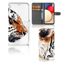 Hoesje Samsung Galaxy A03s Watercolor Tiger - thumbnail