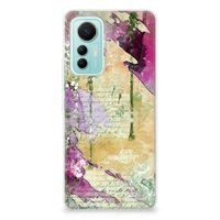 Hoesje maken Xiaomi 12 Lite Letter Painting