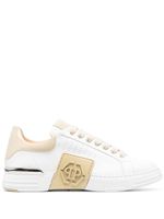 Philipp Plein baskets Hexagon - Blanc