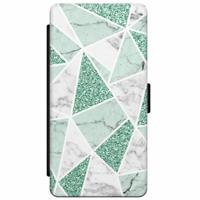 Samsung Galaxy S9 flipcase - Marmer mint
