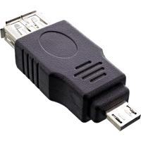 InLine 31600 micro-USB-adapter, micro-A-stekker naar USB A-aansluiting