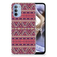 Motorola Moto G31 | G41 TPU bumper Aztec Paars - thumbnail