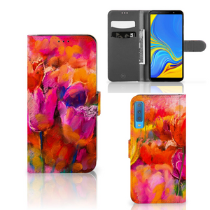 Hoesje Samsung Galaxy A7 (2018) Tulips