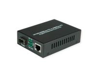 VALUE 21.99.1199 netwerk media converter 1000 Mbit/s Multimode Zwart