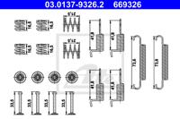 Toebehoren, parkeerremschoen ATE, u.a. für KIA, Hyundai