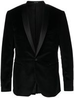 Tagliatore blazer à fini velours - Noir