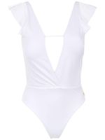 Brigitte maillot de bain classique - Blanc