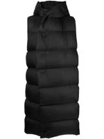 Rick Owens gilet matelassé à fermeture zippée - Noir - thumbnail