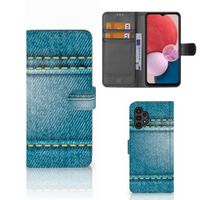 Samsung Galaxy A13 (4G) Wallet Case met Pasjes Jeans