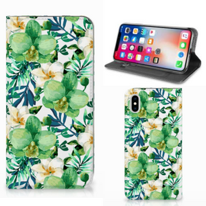 Apple iPhone Xs Max Smart Cover Orchidee Groen