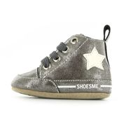 Shoesme babyslofjes old silver Maat