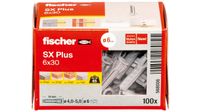 Fischer 568006 schroefanker & muurplug 100 stuk(s) Wiganker 30 mm - thumbnail