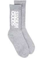 STADIUM GOODS® chaussettes à logo imprimé - Gris