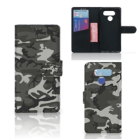 LG Q60 Telefoon Hoesje Army Light