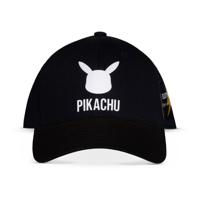 Pokemon Curved Bill Cap Pikachu Black - thumbnail