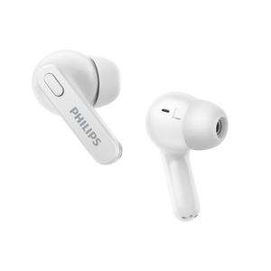 Philips 2000 series TAT2206WT/00 hoofdtelefoon/headset True Wireless Stereo (TWS) In-ear Oproepen/muziek Bluetooth Wit