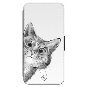 iPhone 15 flipcase - Kat kiekeboe