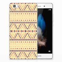 Huawei Ascend P8 Lite TPU bumper Aztec Yellow