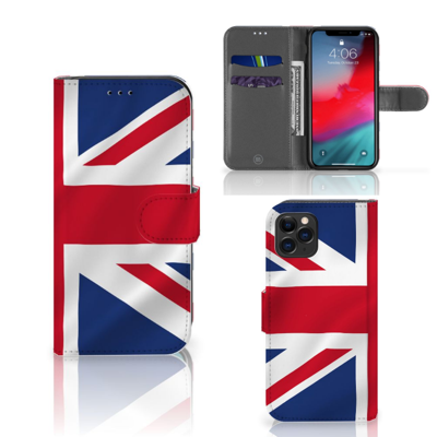 Apple iPhone 11 Pro Bookstyle Case Groot-Brittannië Apple iPhone 11 Pro Bookstyle Case Groot-Brittannië