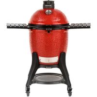 Kamado Joe Classic Joe Series III Kamado-barbecue/grill Verrijdbaar Houtskool (brandstof) Zwart, Rood - thumbnail