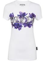 Philipp Plein T-shirt met logoprint - Wit