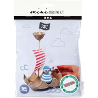 Creativ Company Mini Kit Eierdoos Piratenboot - thumbnail