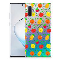 Samsung Galaxy Note 10 Plus Siliconen Case Fruits - thumbnail