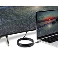 Renkforce RF-4630696 USB-C-displaykabel USB-C / DisplayPort Aansluitkabel USB-C stekker, DisplayPort-stekker 1.00 m Zwart PVC-mantel - thumbnail