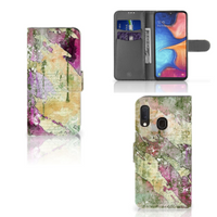 Hoesje Samsung Galaxy A20e Letter Painting