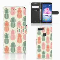 Huawei P Smart Book Cover Ananas