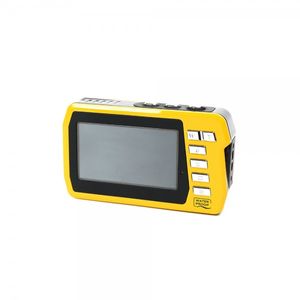 Aquapix W3048-Y Edge Yellow Digitale camera 48 Mpix Geel Onderwatercamera, Frontdisplay