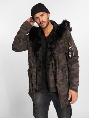 VSCT Clubwear / winterjas 2-Face in zwart VSCT Clubwear / winterjas 2-Face in zwart