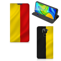 Xiaomi Redmi Note 9 Standcase Belgische Vlag - thumbnail