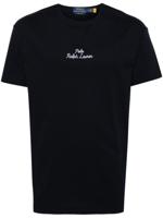 Polo Ralph Lauren Katoenen T-shirt met geborduurd logo - Blauw