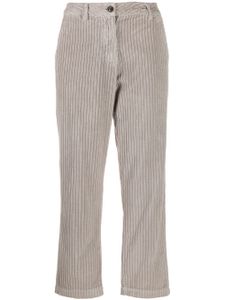 Woolrich pantalon droit en velours côtelé - Gris