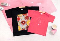 T-shirt kinderen roze 7 - 8 jaar