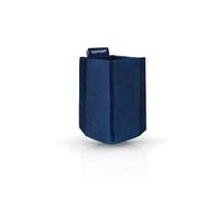magnetoplan magnetoTray ecoAware Small, magnetische vilten pennenhouder, 6 x 10 x 6 cm, blauwe pennenhouder gemaakt van gerecyclede PET-flessen