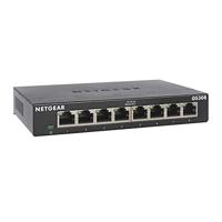 NETGEAR GS308-300PES netwerk-switch Unmanaged L2 Gigabit Ethernet (10/100/1000) Zwart